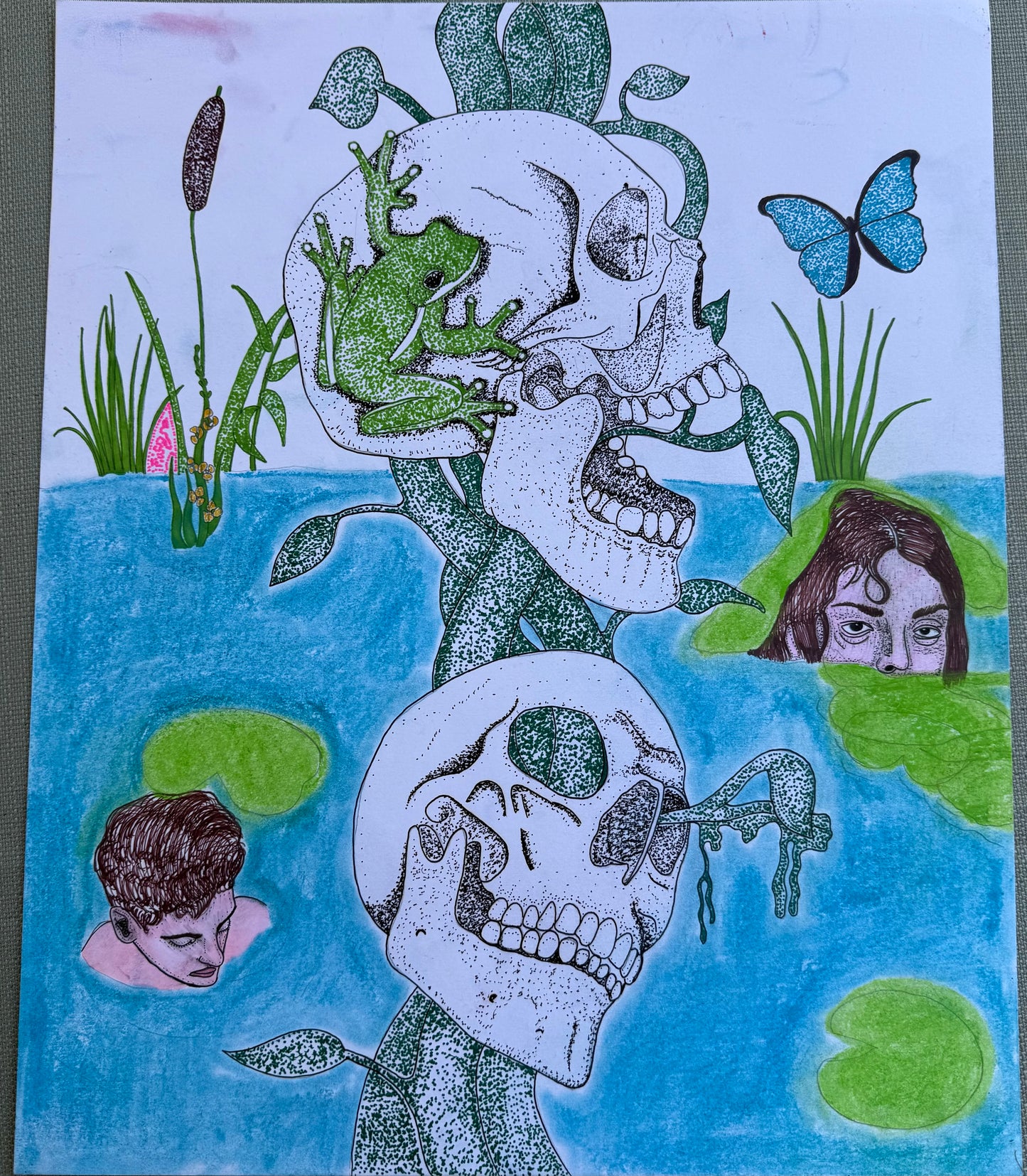 “DEATH STALK” - ORIGINAL PIECE