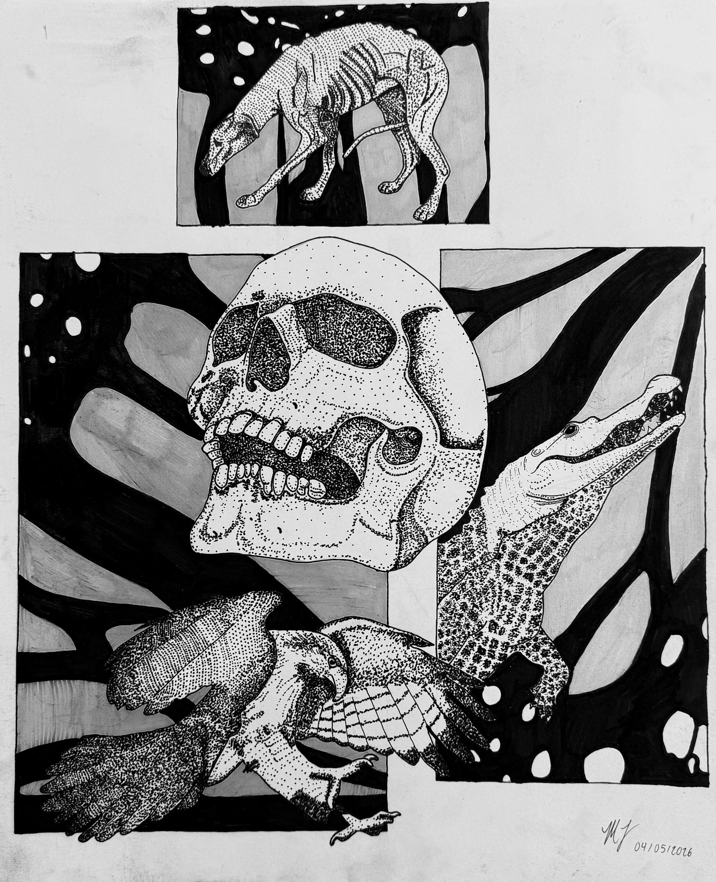 “PREDATORY MONARCH” - PRINTS