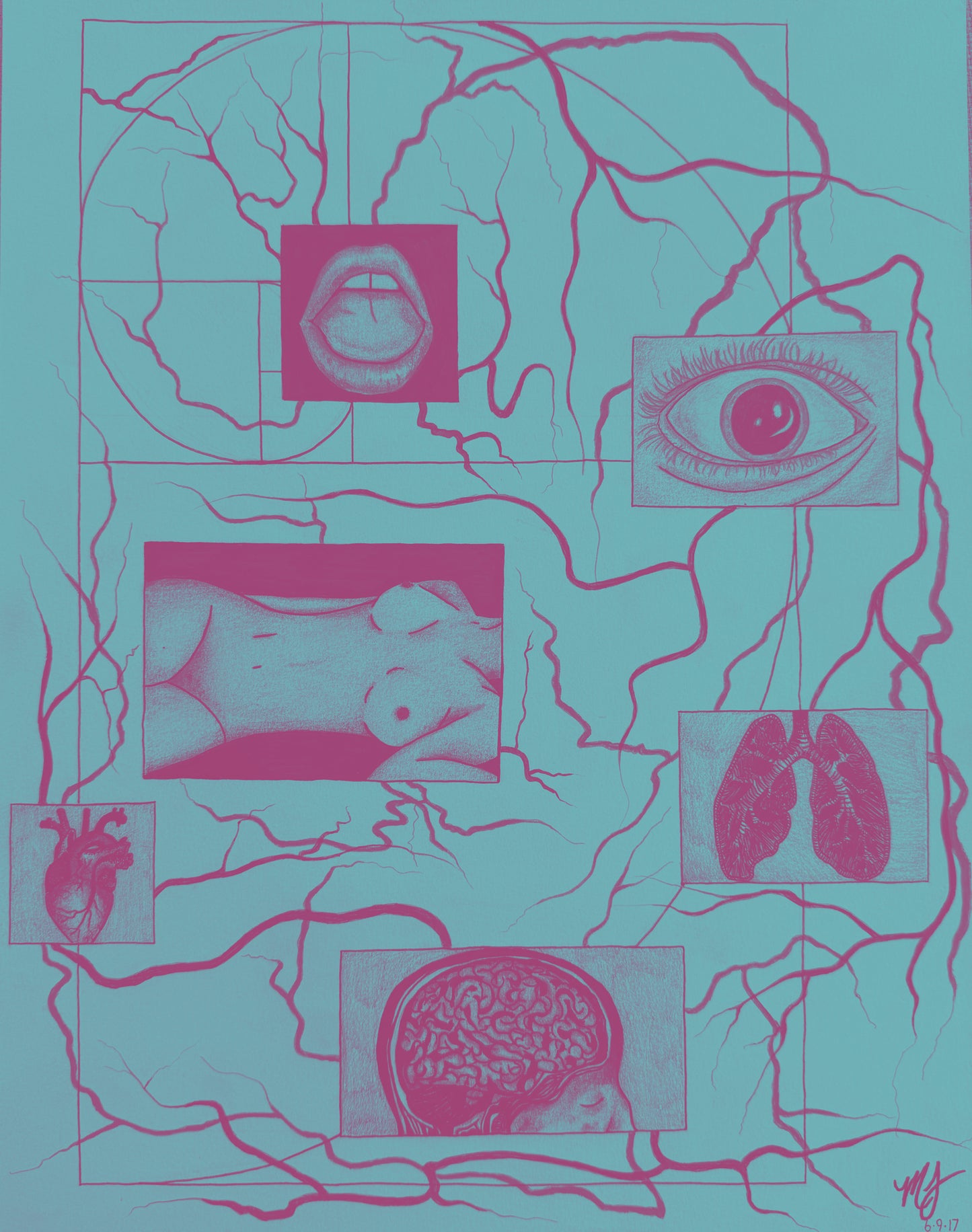 “SACRED ANATOMY” - PRINTS