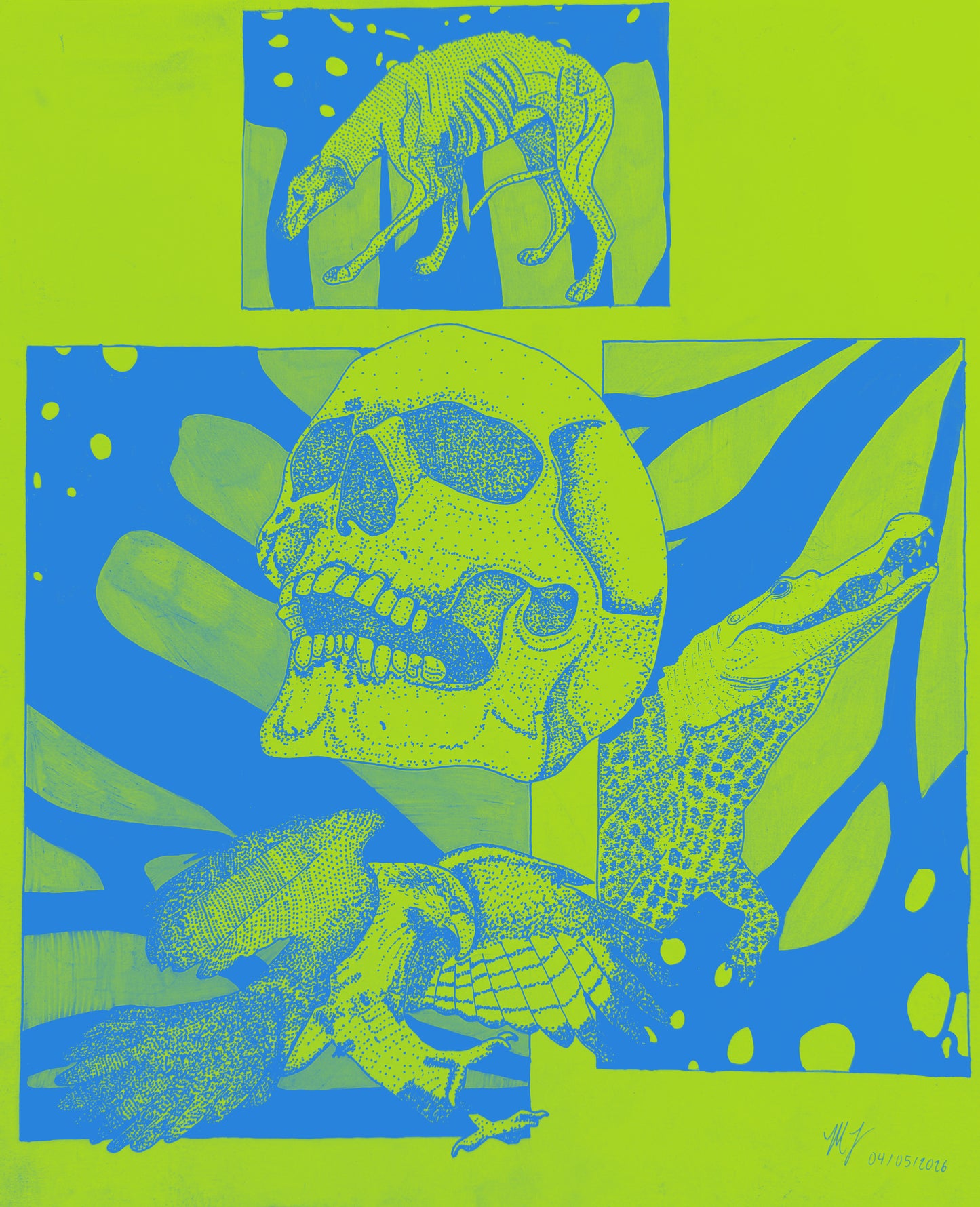 “PREDATORY MONARCH” - PRINTS
