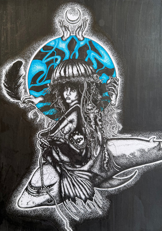“MOTHER OF FISH” - ORIGINAL PIECE