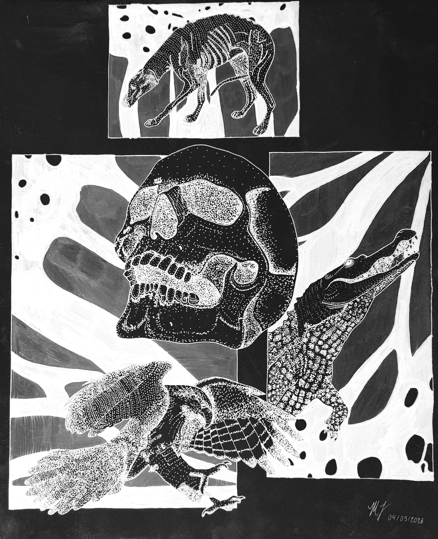 “PREDATORY MONARCH” - PRINTS