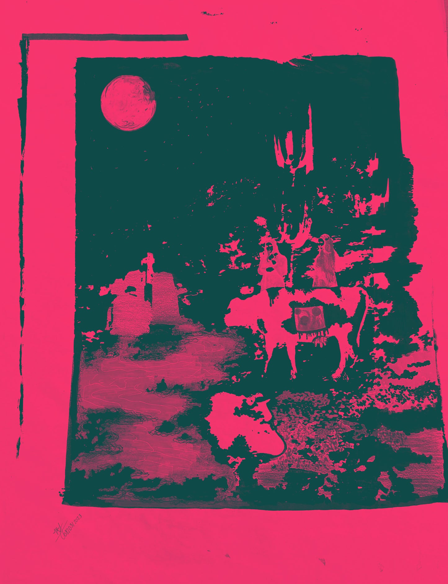 “NIGHT REAPING” - PRINTS