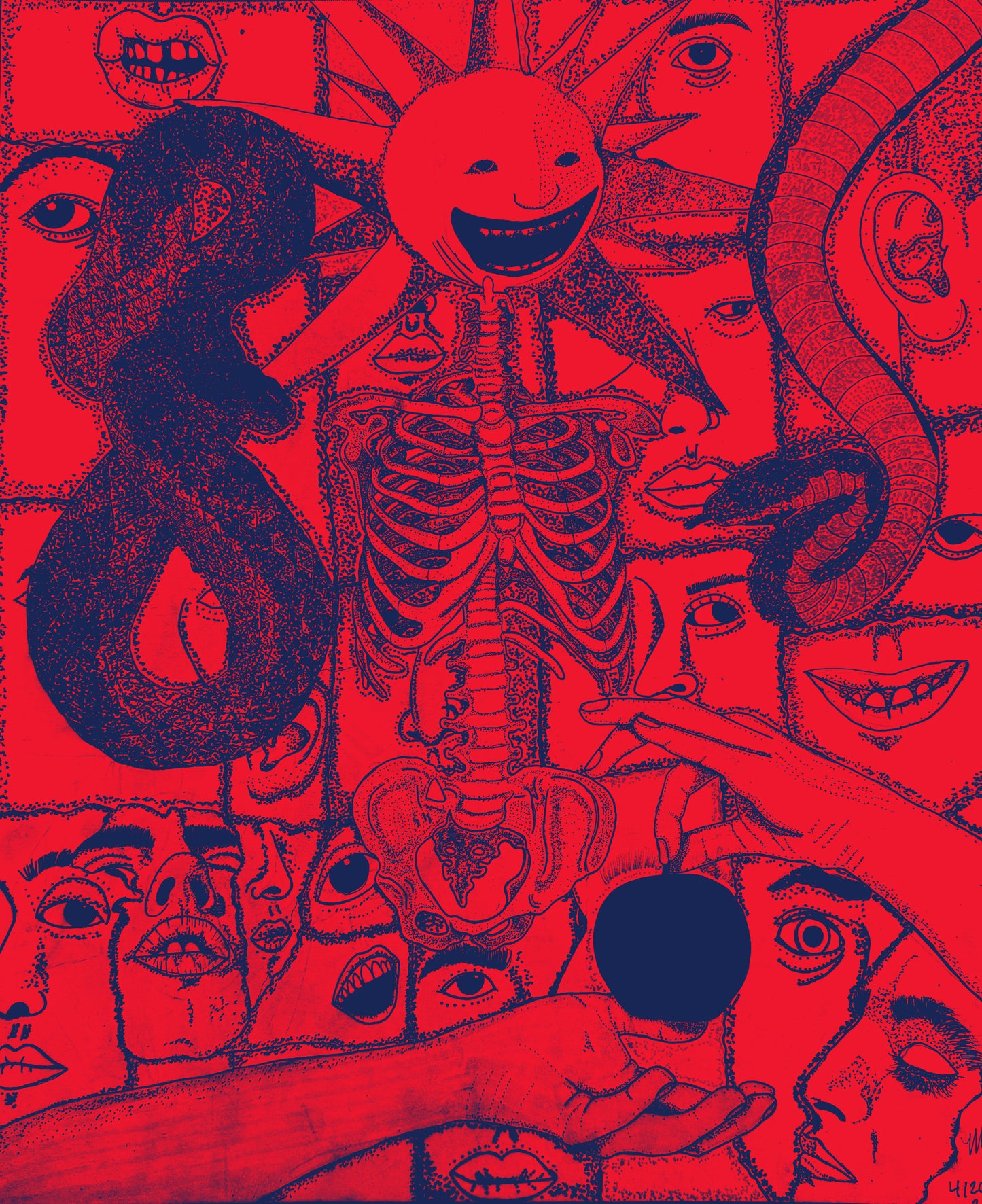 “FORBIDDEN FACES” - PRINTS