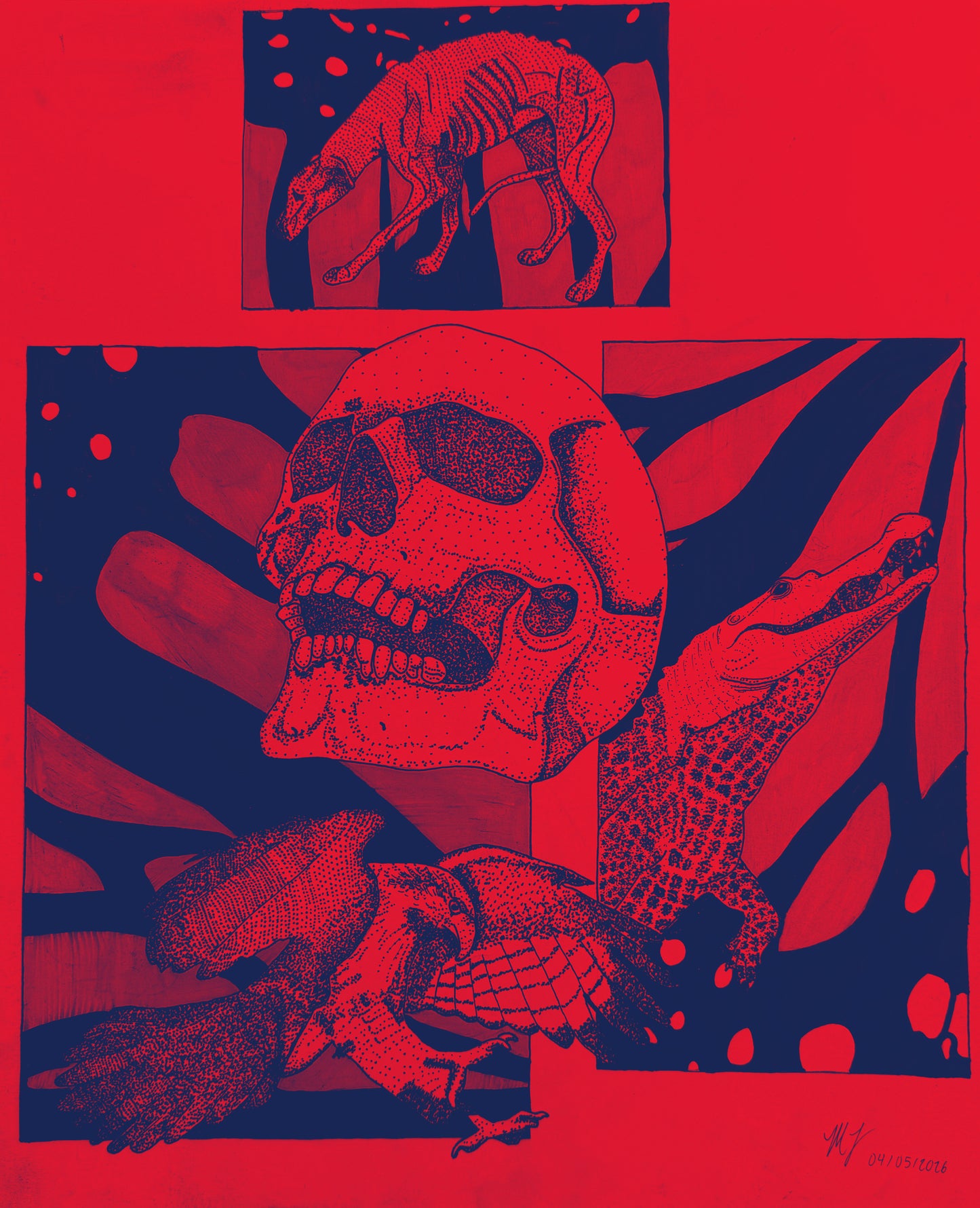 “PREDATORY MONARCH” - PRINTS