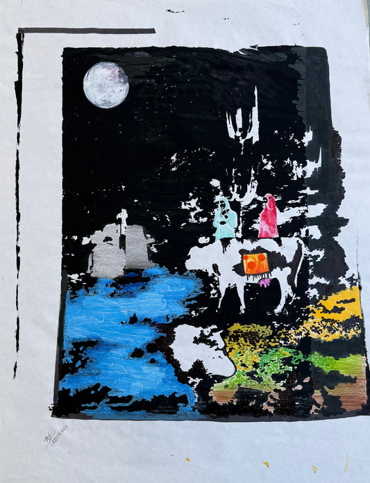 “NIGHT REAPING” - ORIGINAL PIECE