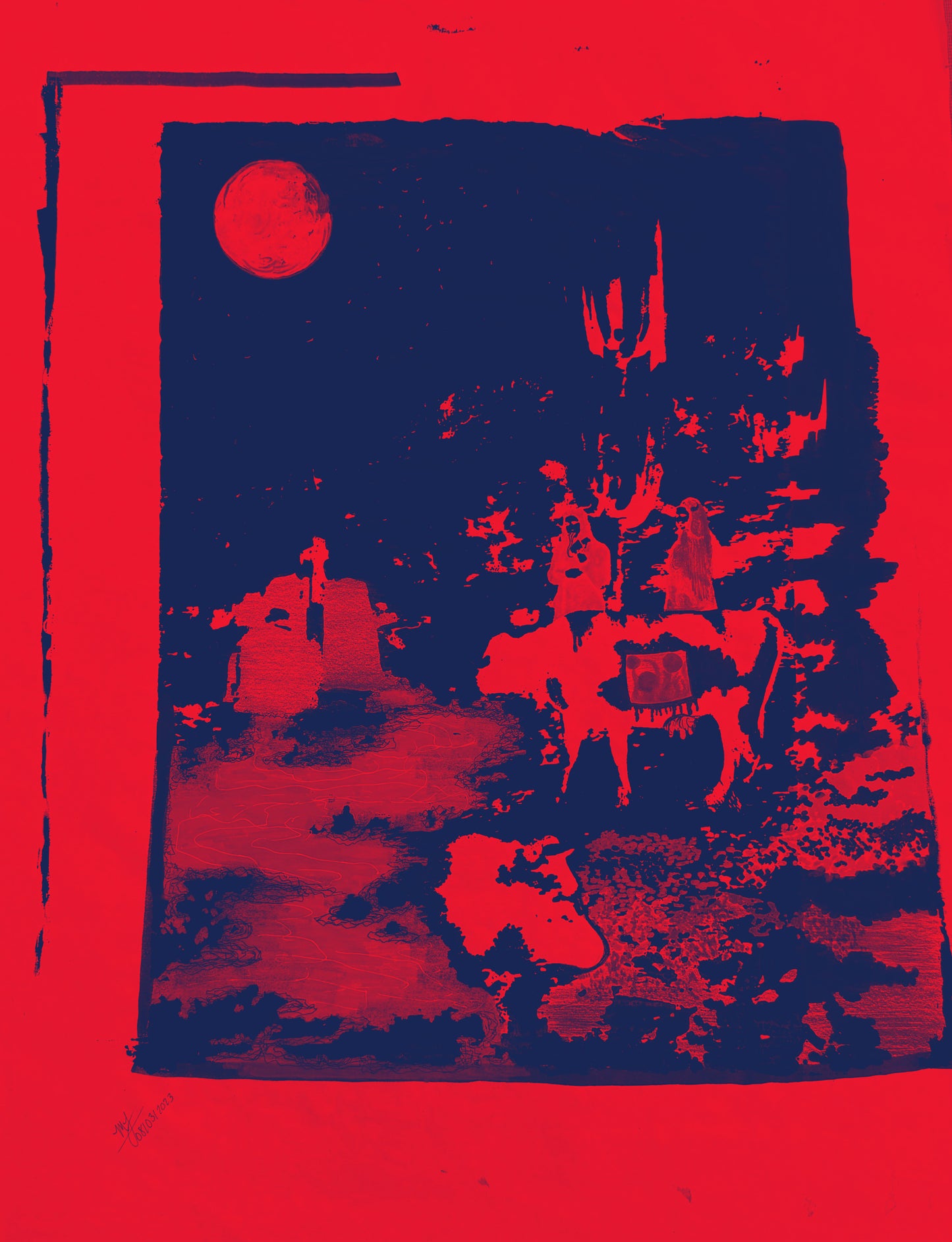 “NIGHT REAPING” - PRINTS
