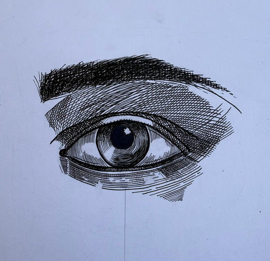 “EYE STUDY” - ORIGINAL PIECE