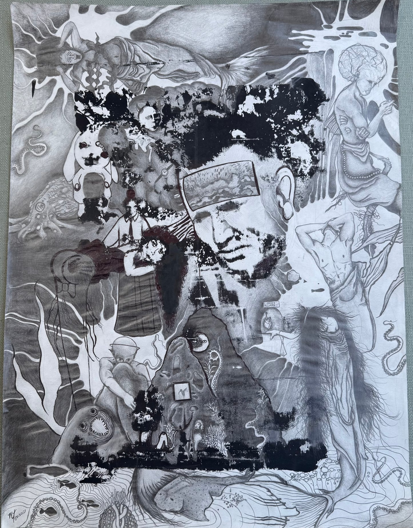“THE HE(A)RD” - ORIGINAL PIECE