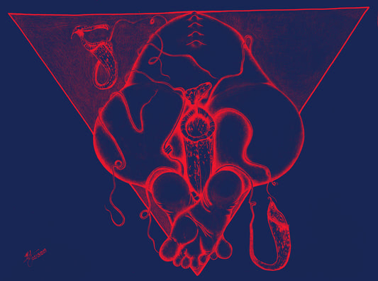 “LUST” - PRINTS - SIN SERIES