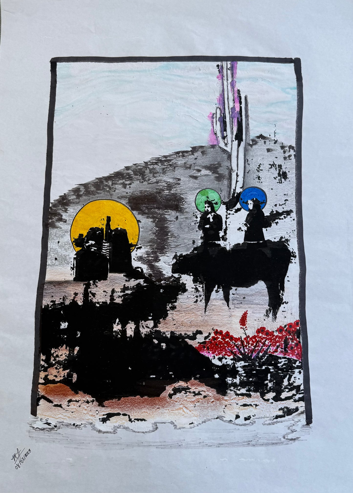 “DAY REAPING” - ORIGINAL PIECE