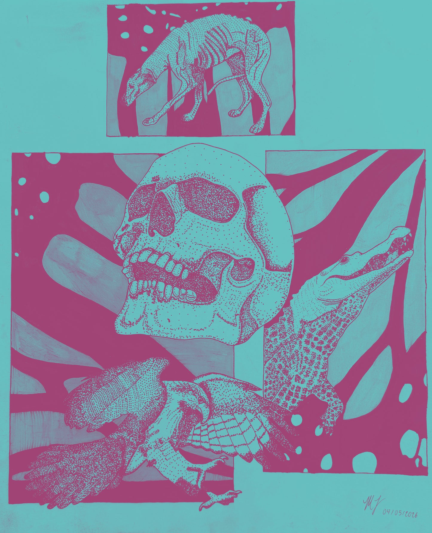 “PREDATORY MONARCH” - PRINTS