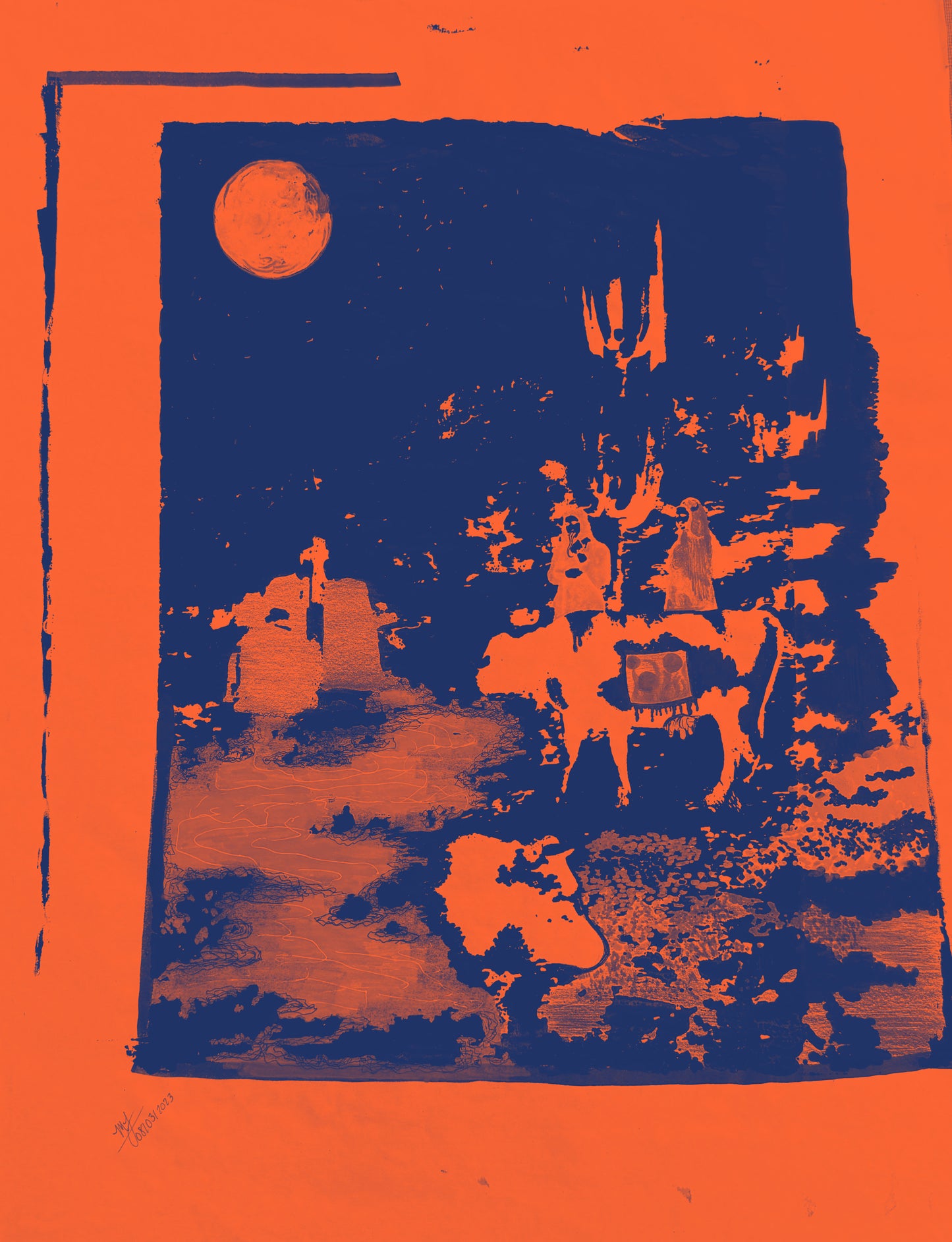 “NIGHT REAPING” - PRINTS