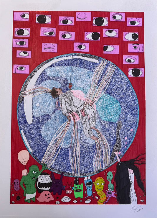 “ALL EYES ON ME” - ORIGINAL PIECE
